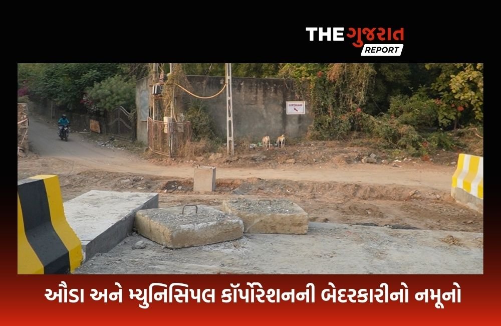 અમદાવાદનો આ બ્રિજ બનાવવામાં તંત્રએ વેઠ ઉતાર્યો, આ છે વિકાસ? વાંચો તંત્રની ઘોર બદરકારીનો અહેવાલ!
