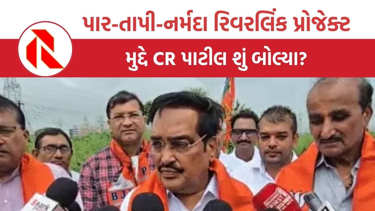Gujarat: પાર-તાપી-નર્મદા રિવરલિંક પ્રોજેક્ટ મુદ્દે CR પાટીલ શું બોલ્યા?