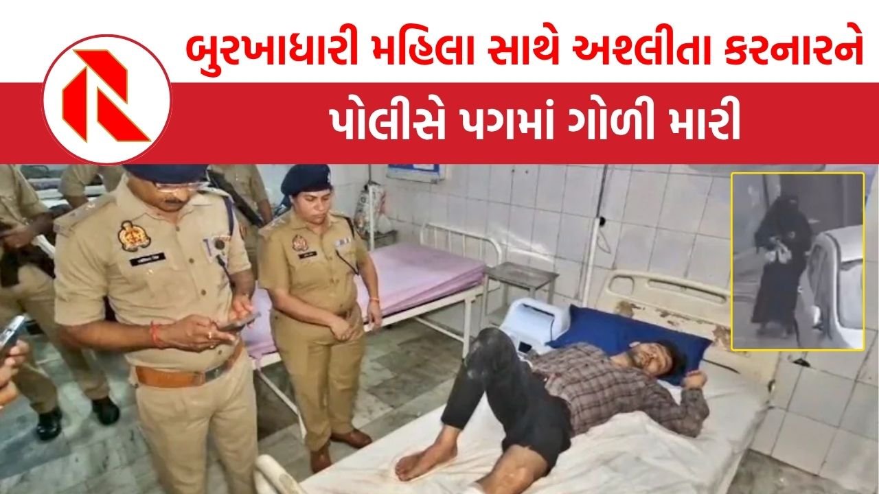 UP: મહિલાના પ્રાઈવેટ પાર્ટને દબાવીને ભાગી જનારને પોલીસે ગોળી મારી દીધી, જાણો કોણ છે આ લંપટ?
