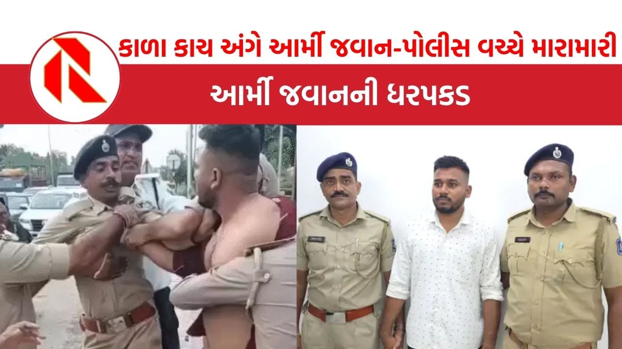  Himmatnagar: ‘હું આર્મીમાં અને મારા માસા પોલીસમાં છે’, ગાડીના કાળા કાચ મામલે આર્મી જવાન-પોલીસ વચ્ચે મારામારી