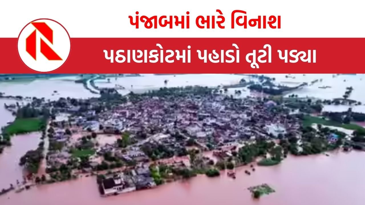 Punjab Flood: પંજાબમાં પૂરના કારણે ભારે વિનાશ, અત્યાર સુધીમાં 43 લોકોના મોત
