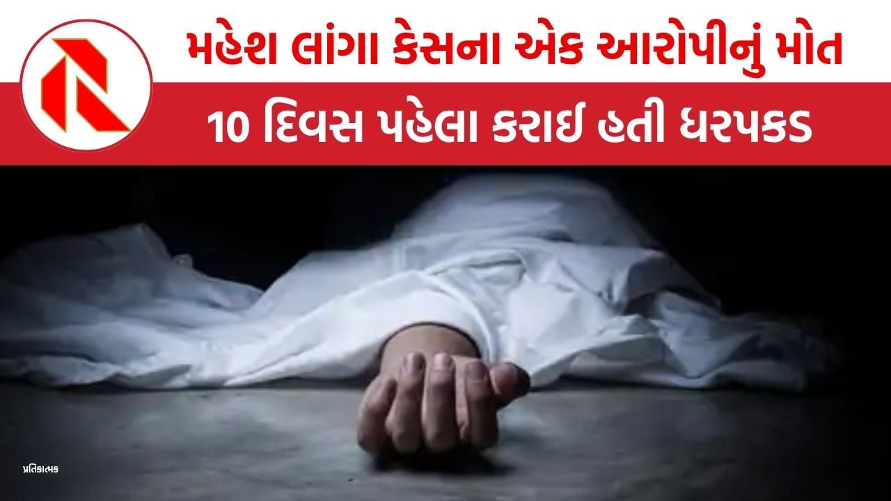 મહેશ લાંગા GST કૌભાંડ કેસમાં પકડાયેલા આરોપી નિષિધ જાનીનું મોત, તપાસમાં નવો રેલો આવ્યો