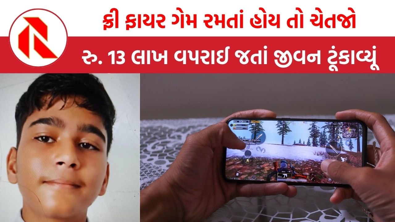 પિતાએ ઘર બનાવવા ખેતર વેચ્યું, પુત્રએ Free Fire રમવામાં 13 લાખ ઉડાવી દીધા, પિતાના ઠપકાથી જીવનનો અંત