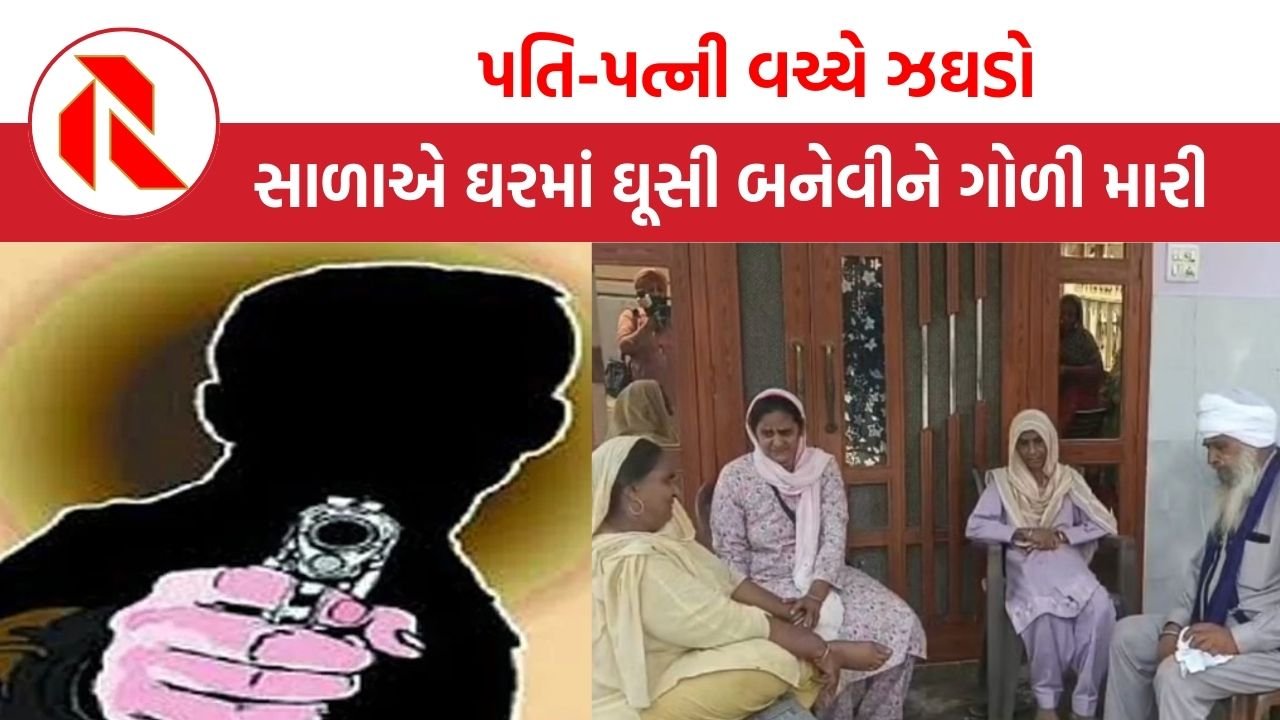 Punjab: પતિ-પત્ની વચ્ચે ઝઘડો, સાળાએ ઘરમાં ઘૂસી બનેવીને મારી ગોળી