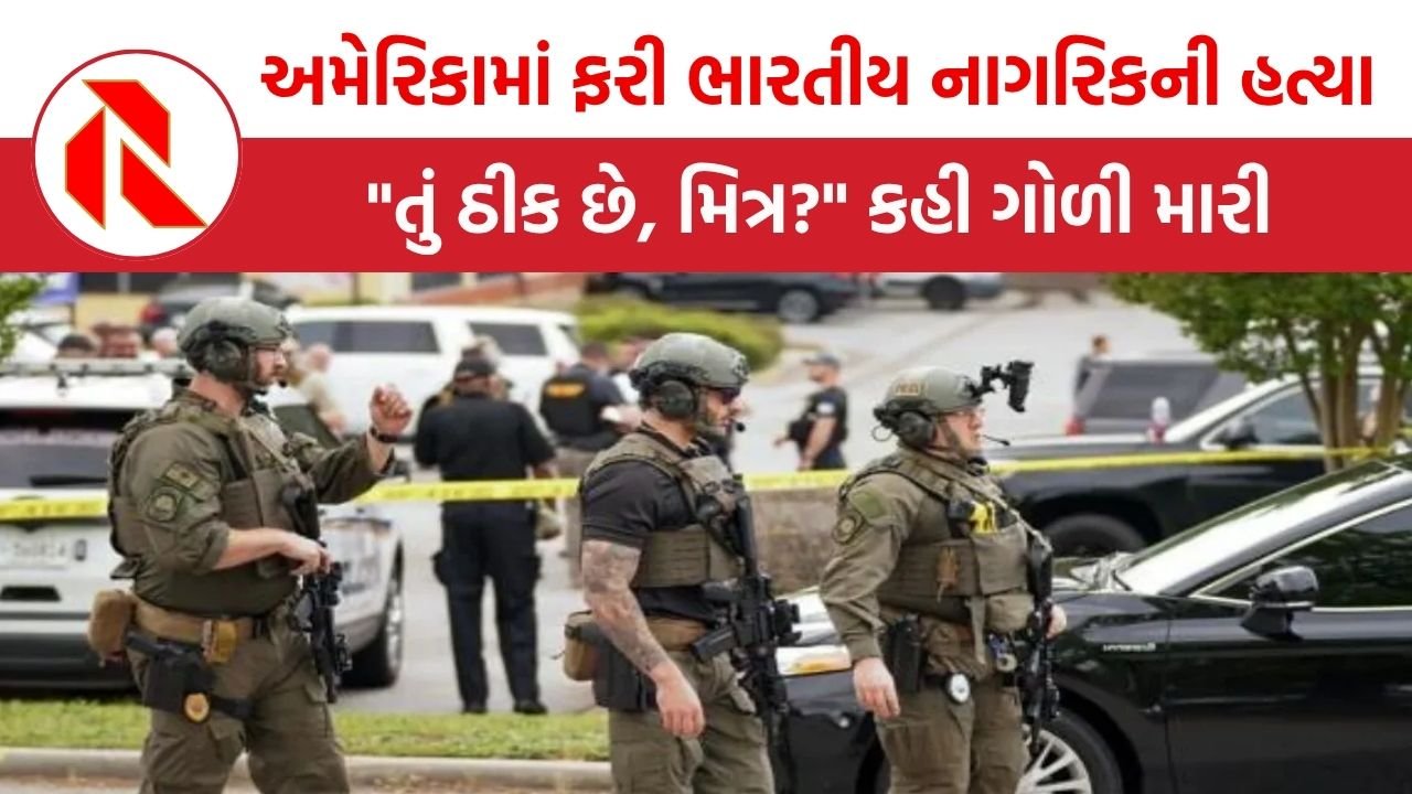 Indian citizen in US: બંદૂકધારીએ પૂછ્યું- “તું ઠીક છે, મિત્ર?”  અને ભારતીય મૂળના વ્યક્તિને માથામાં ગોળી મારી દીધી