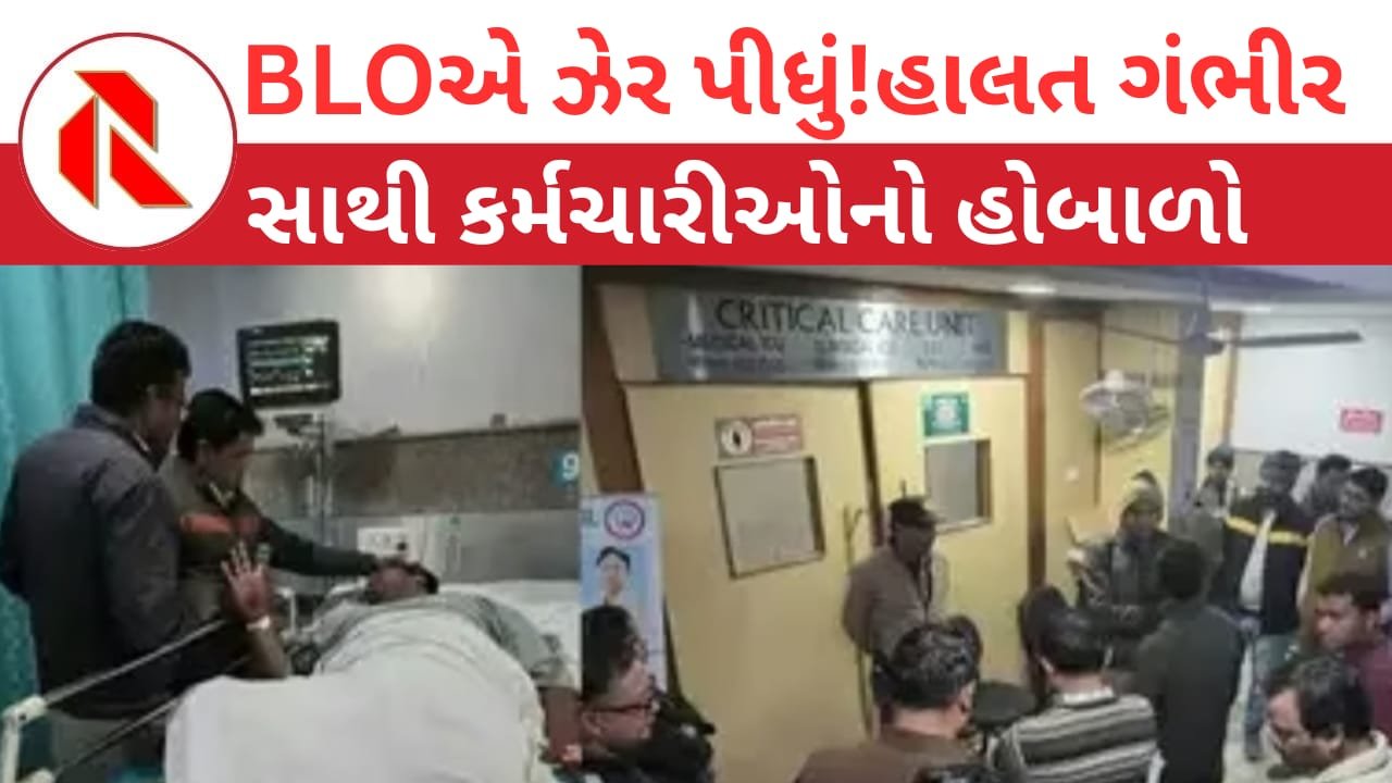 The employee drank poison due to the SIR’s workload: મેરઠમાં સિંચાઈ વિભાગના BLO કર્મચારીએ SIR કામગીરીથી ત્રસ્ત થઈ ઝેર પી લીધુ!