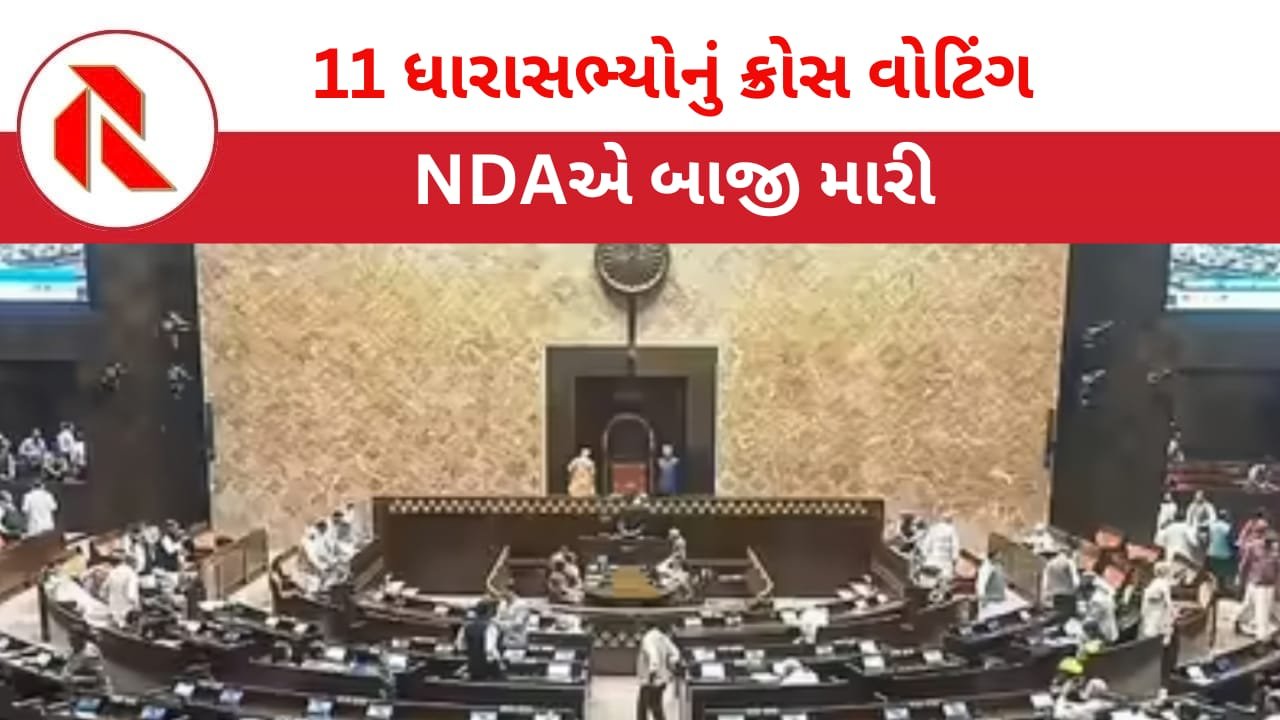 Rajya Sabha Elections 2026: રાજ્યસભા ચૂંટણીમાં વિપક્ષના 11 ધારાસભ્યોનું ક્રોસ વોટિંગ ભાજપને ફળ્યું! NDAએ બાજી મારી