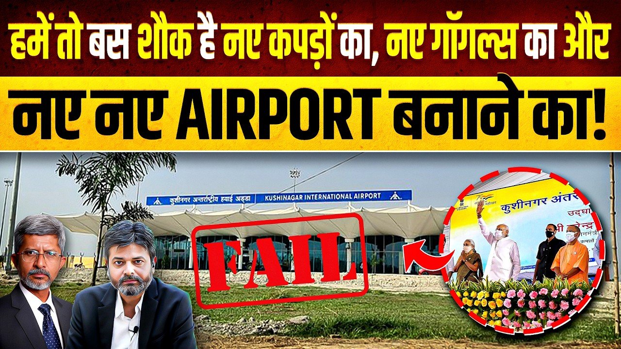 BJP: મોદી સાહેબ ઉદ્ઘાટન કરતા જાય અને એરપોર્ટ બંધ થતાં જાય છે! ગજબનો સિલસિલો રહ્યો છે!! લોકોમાં ઉઠ્યા સવાલ