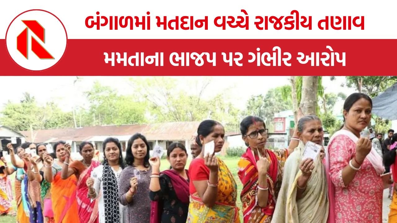 West Bengal Election: પશ્ચિમ બંગાળમાં બીજા તબક્કાનું નિર્ણાયક મતદાન, મમતાએ ભાજપ અને સેન્ટ્રલ ફોર્સિસ પર લગાવ્યા ગંભીર આરોપ