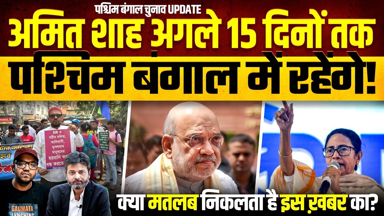 Election: પ.બંગાળમાં શુ અમિત શાહ બાજી પલટી નાખશે?શુ ‘મમતા’ વિરુદ્ધ માહોલ છે? શુ છે વાસ્તવિકતા? જુઓ,વિશેષ અહેવાલ