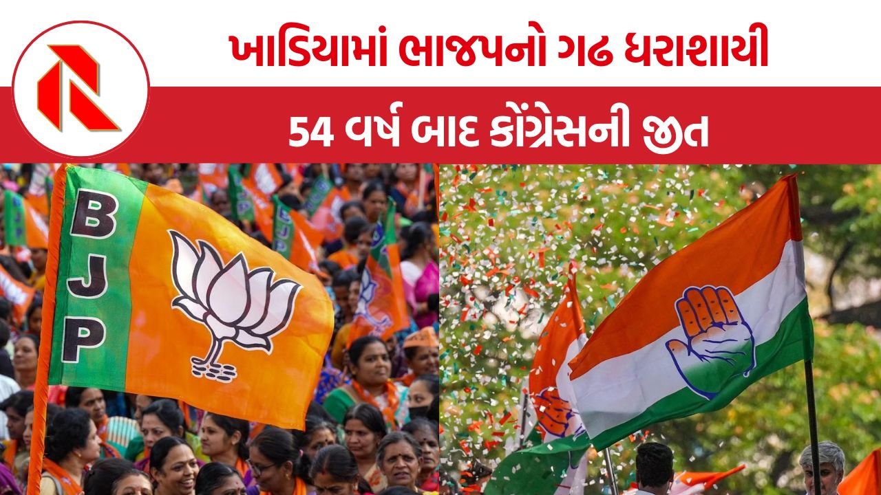 Khadia Ward Congress Victory: 54 વર્ષ બાદ ખાડિયામાં ભાજપનો ગઢ ધરાશાયી, કોંગ્રેસની પેનલની ઐતિહાસિક જીતથી રાજકારણ ગરમાયું