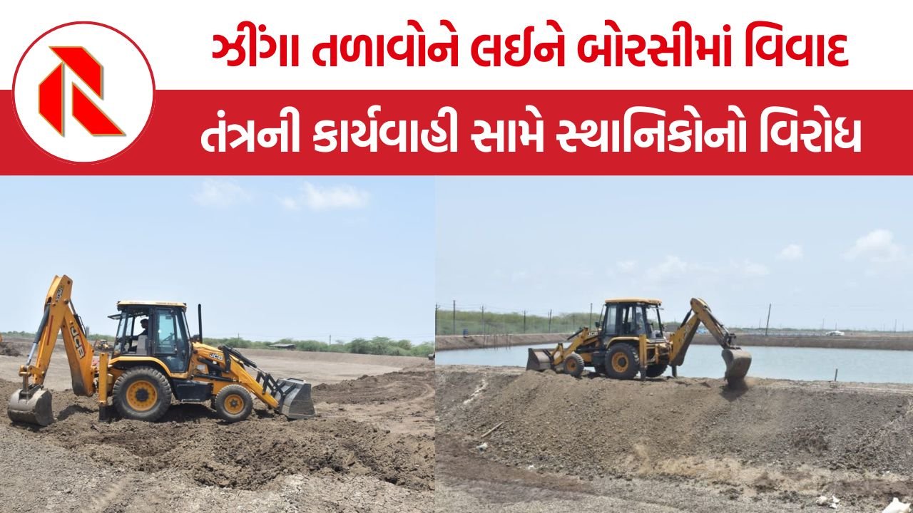 Borsi Shrimp Ponds Demolition: પર્યાવરણ બચાવ કે ગરીબોની રોજી પર ઘા? બોરસીના ઝીંગા તળાવો તોડી પાડતા ભારે વિવાદ!