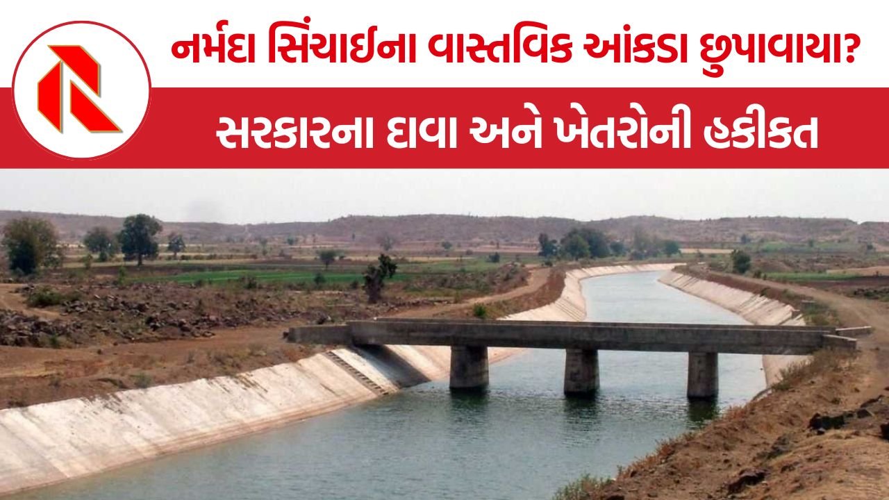 Narmada Irrigation Data: સિંચાઈના દાવા અને વાસ્તવિકતા, કાગળ પરની નહેરો અને ખેડૂતોની વેદના!
