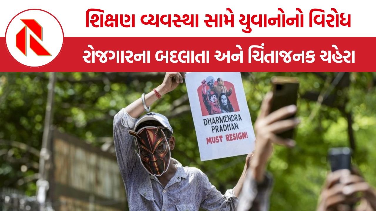 Youth Protest: પરીક્ષા કૌભાંડો, બેરોજગારી અને દૂષિત રાજકીય સંવાદ વચ્ચે યુવાનોનો નવો અવાજ