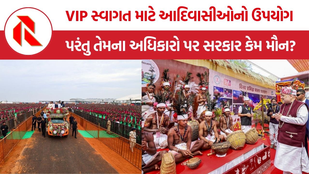 Tribal dance at Govt events: સરકારી મંચો પર આદિવાસી સંસ્કૃતિનું પ્રદર્શન, સન્માન કે તમાશો?