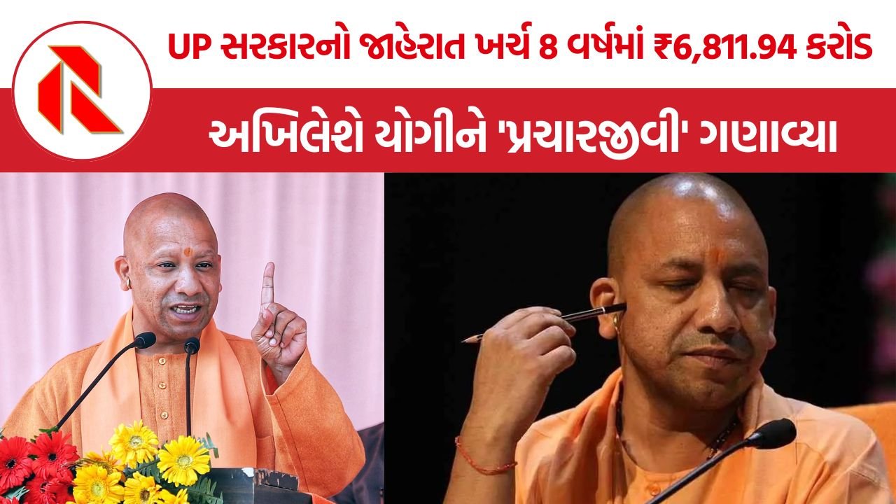 UP Advertisement Budget: UP સરકારનો જાહેરાત ખર્ચ 8 વર્ષમાં ₹6,811.94 કરોડ, કેન્દ્રની મોદી સરકારને પાછળ છોડી