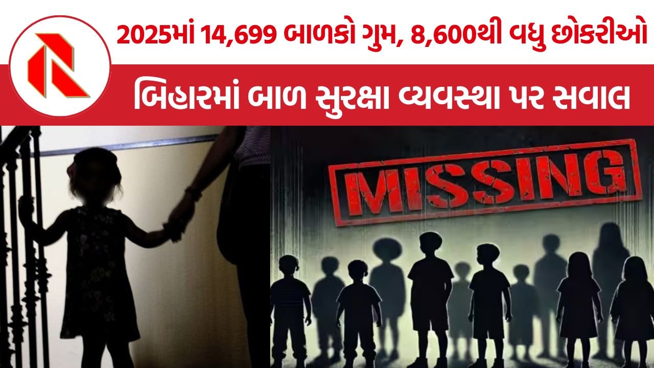 Bihar Missing Children: બિહારમાં દરરોજ 40 બાળકો ગુમ, 60%થી વધુ છોકરીઓ; બાળ સુરક્ષા વ્યવસ્થા પર સવાલ