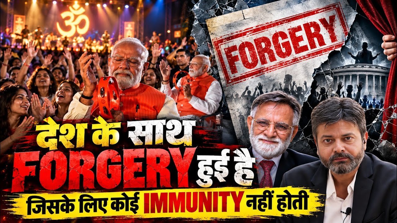 Indian Political Accountability: દેશ સાથે Forgery થઈ છે, જેના માટે કોઈ છૂટછાટ (Immunity) નથી હોતી