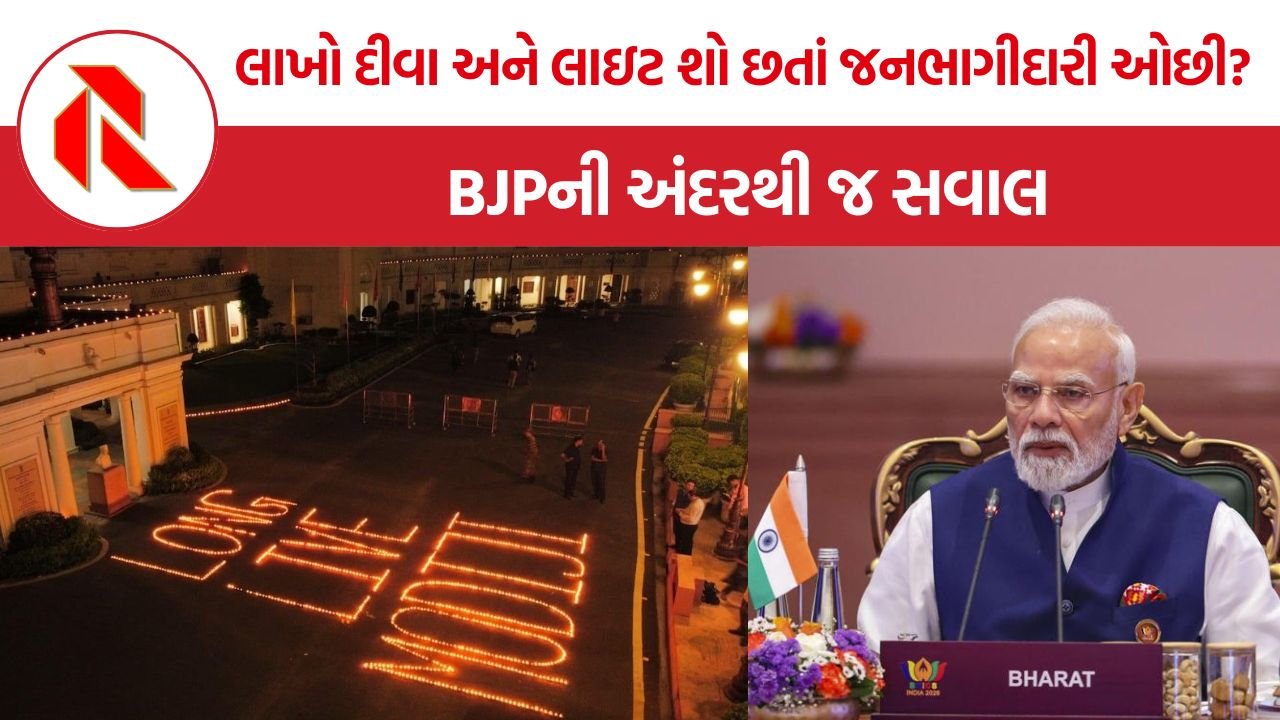 Modi Birthday Celebration: મોદીના જન્મદિવસના ભવ્ય કાર્યક્રમો પર BJPની અંદરથી જ સવાલ, ‘જનભાગીદારી અપેક્ષા મુજબ રહી નહીં’