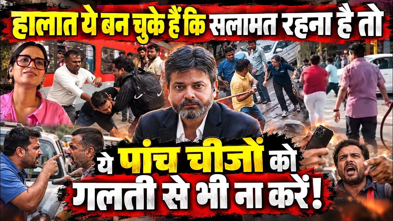 Rising Violence in India: પરિસ્થિતિ એવી બની ગઈ છે કે જો સલામત રહેવું હોય તો આ પાંચ વસ્તુઓ ભૂલથી પણ ના કરશો!