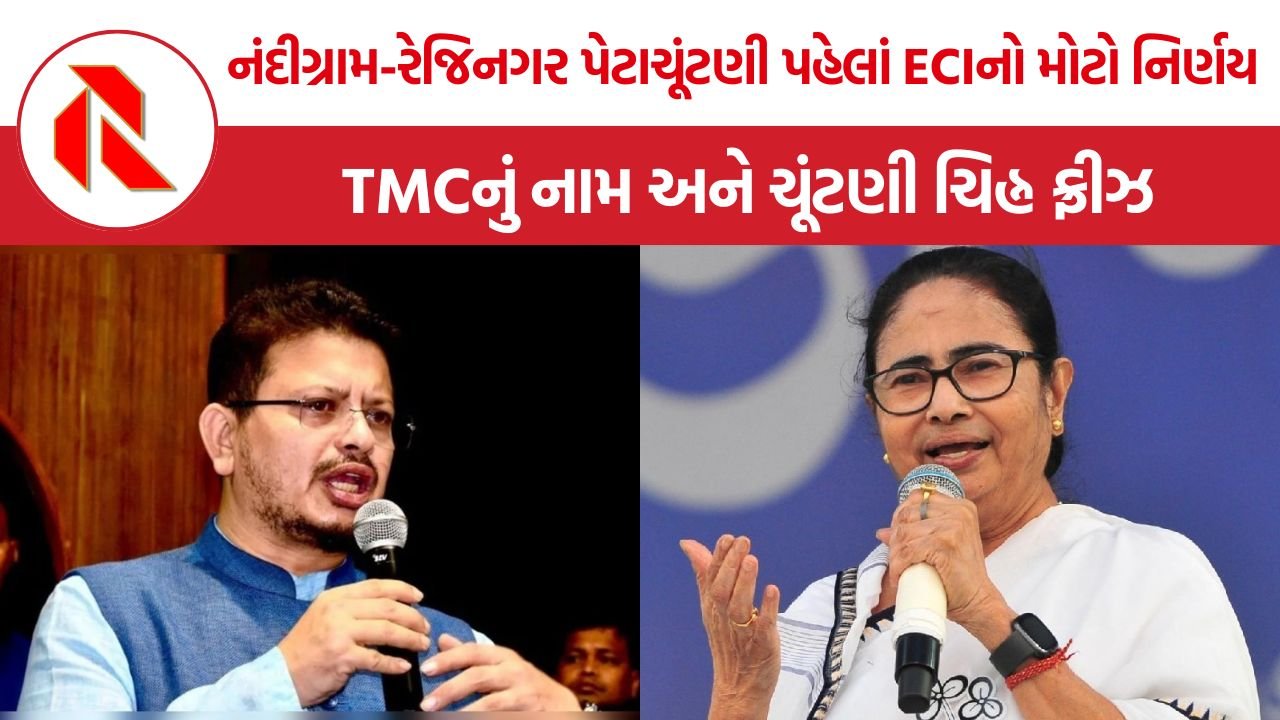 TMC Name Symbol Freeze: ECIએ TMCનું નામ અને ચૂંટણી ચિહ્ન ફ્રીઝ કર્યું, બંને જૂથો હવે નવા નામ-ચિહ્ન સાથે પેટાચૂંટણી લડશે