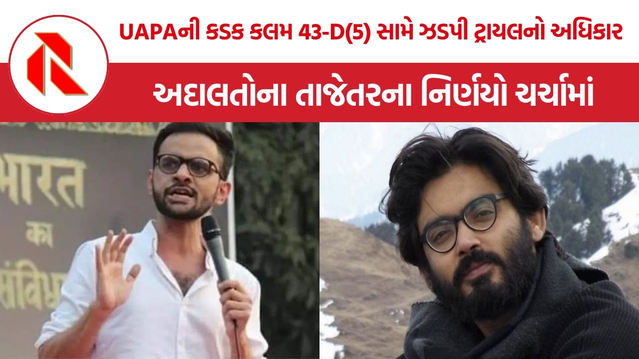 UAPA Bail Long Custody: UAPA કેસોમાં લાંબી કસ્ટડી સામે જામીનનો સવાલ, અદાલતોના તાજેતરના નિર્ણયો ચર્ચામાં