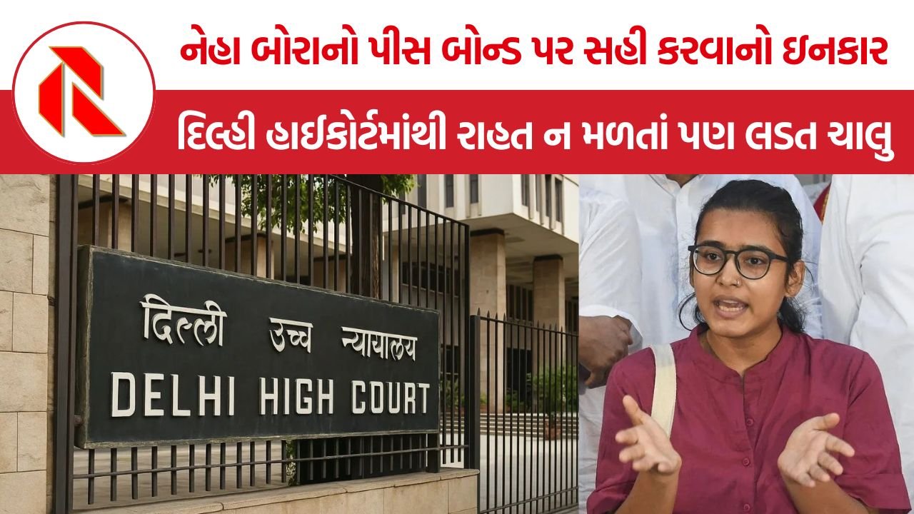 Neha Bora Peace Bond Case: નેહા બોરાનો પીસ બોન્ડ પર સહી કરવાનો ઇનકાર, દિલ્હી હાઈકોર્ટમાંથી રાહત ન મળ્યા બાદ પણ પડકાર ચાલુ રાખવાની જાહેરાત